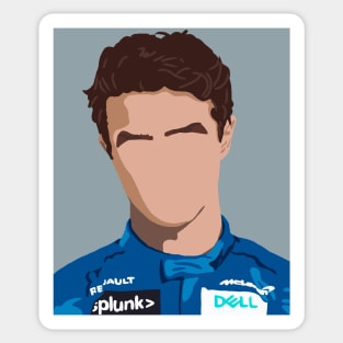 Lando Norris 2020 portrait Sticker